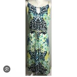 Beautiful Asymmetric Green Dress